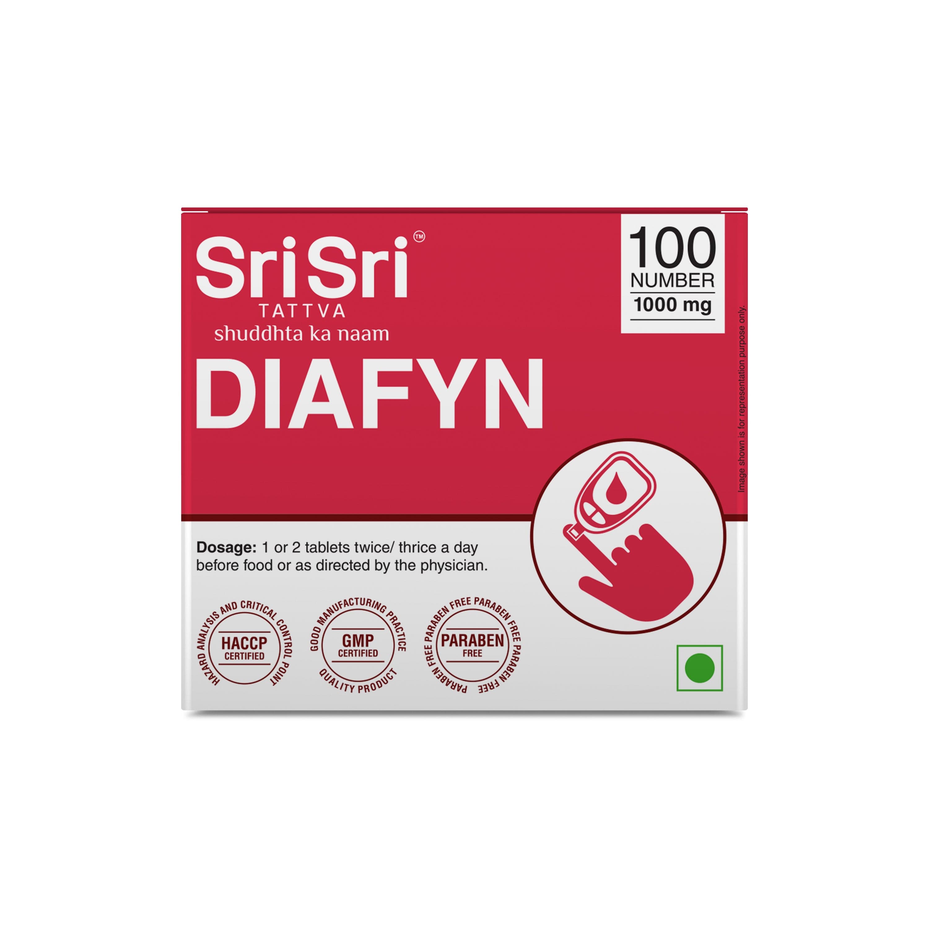 DIAFYN | Balance Your Metabolism, Naturally | Daily Support for Metabolic Wellness, 100 Tabs | 1000 mg