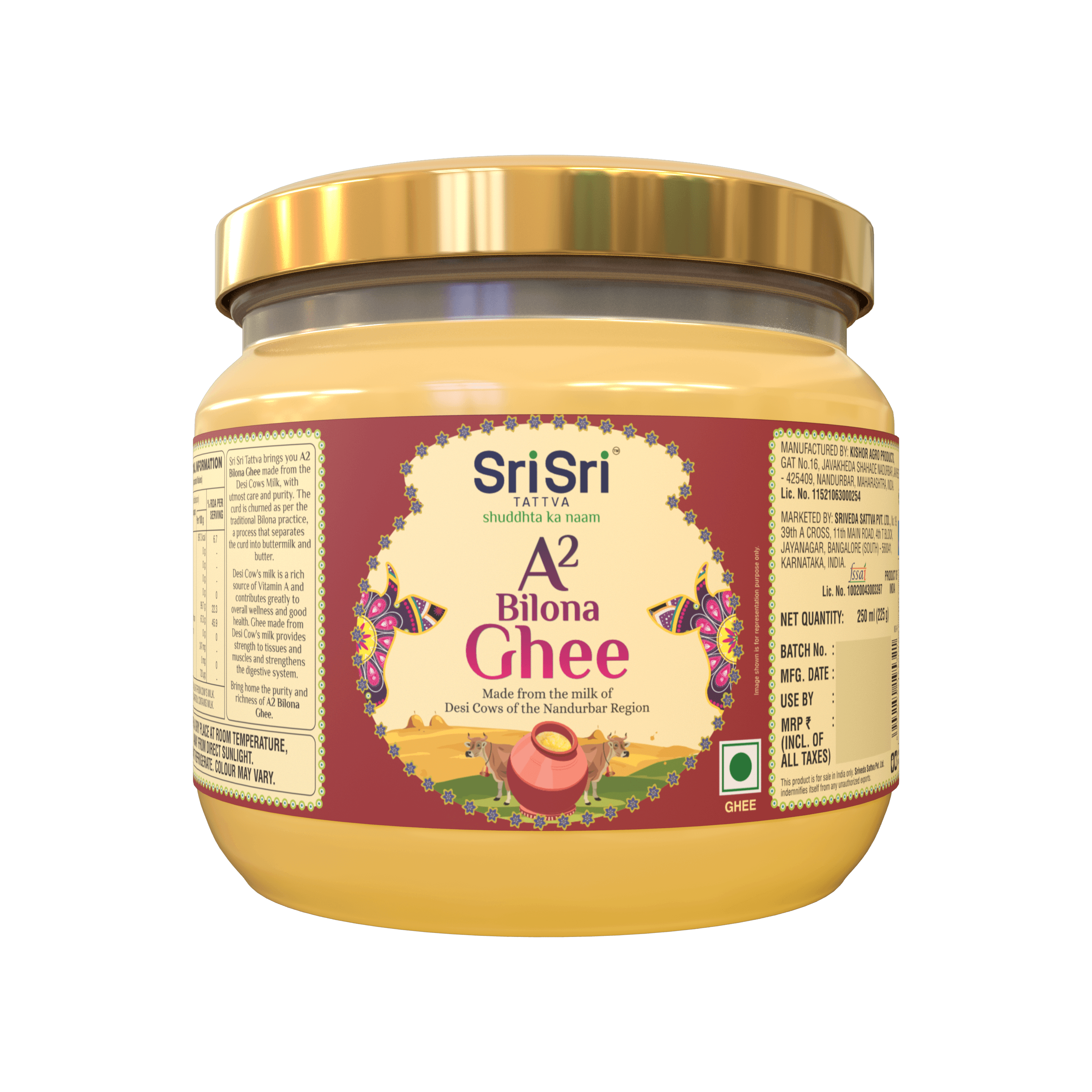 A2 Bilona Ghee 250 ml