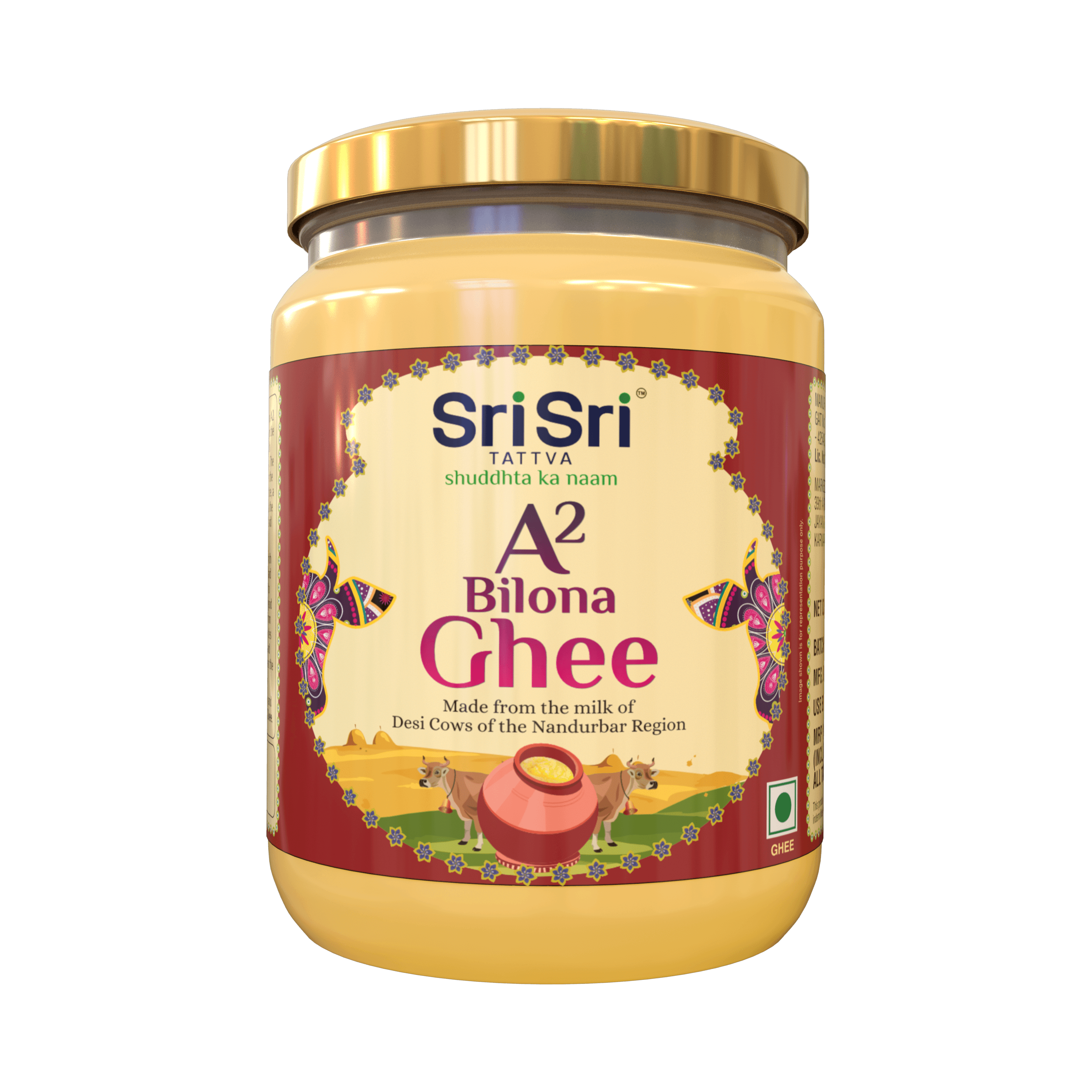 A2 Bilona Ghee, 500 ml
