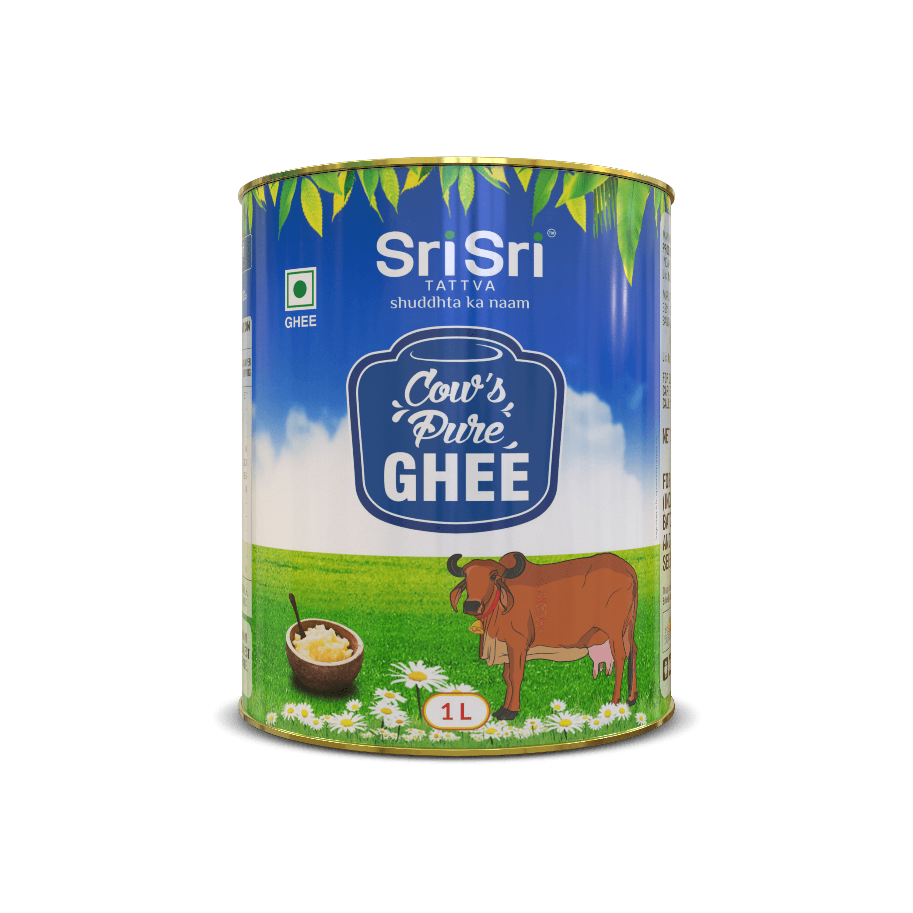 Cow's Pure Ghee, 1 L Tin