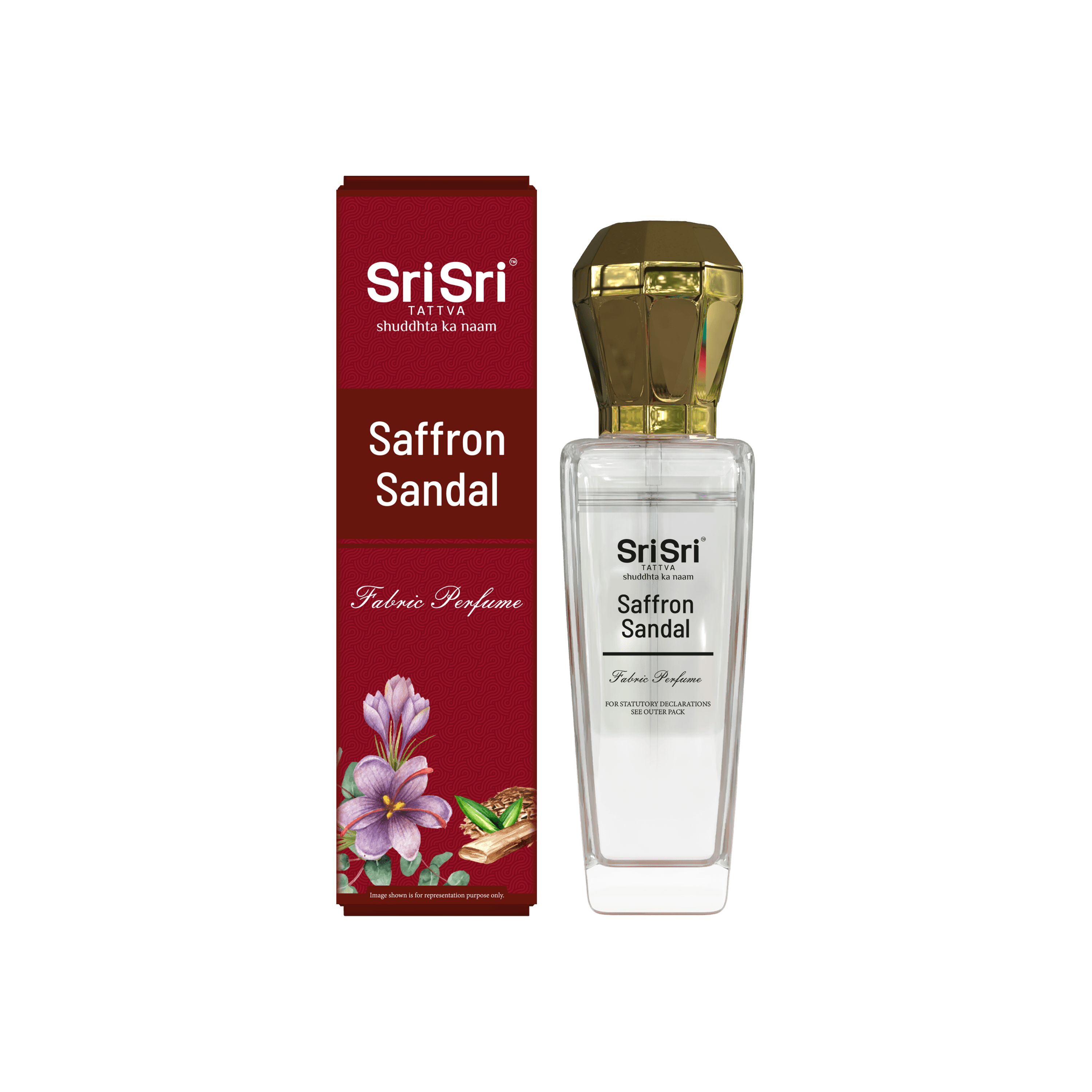 Saffron Sandal Fabric Perfume | 50 ml