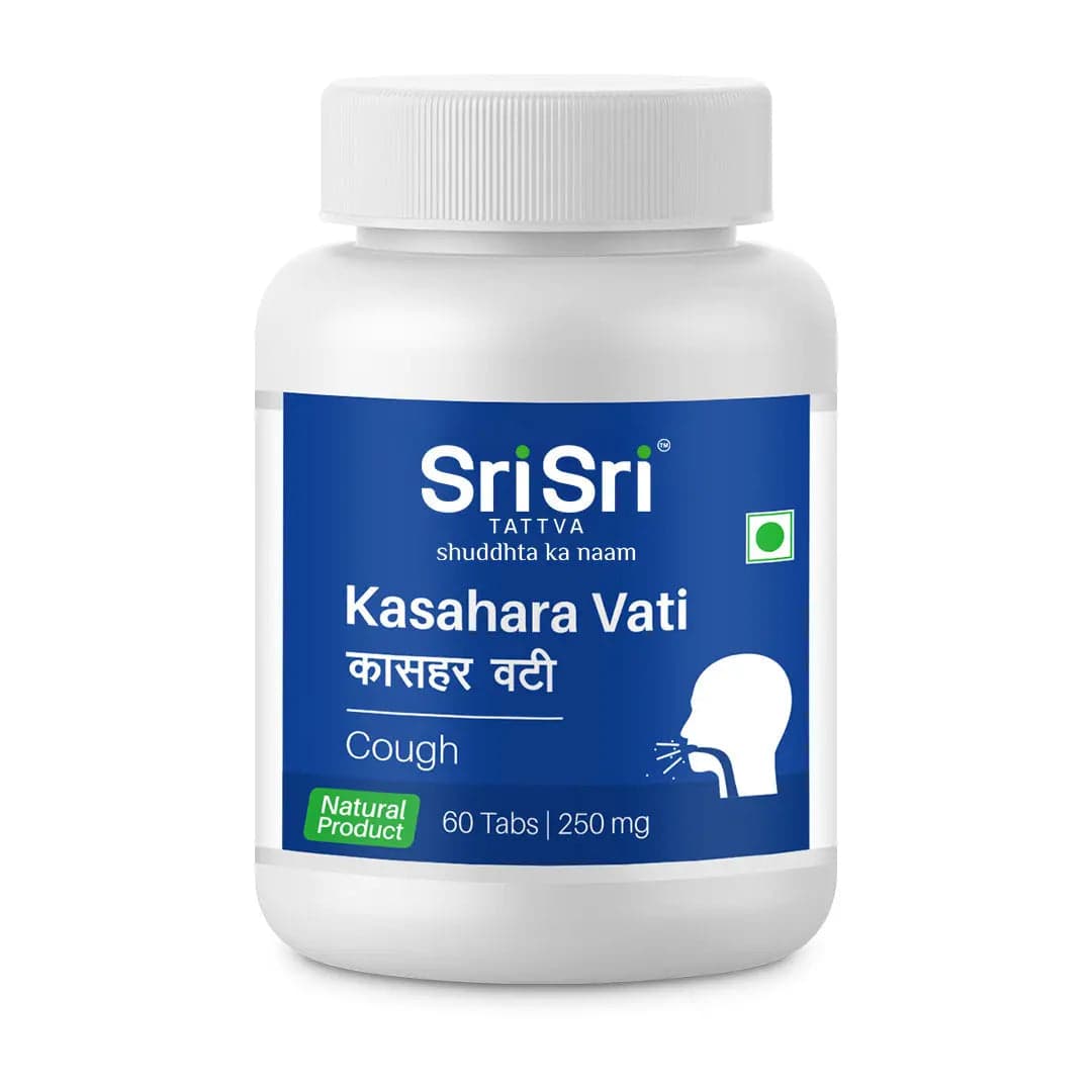 Kasahara Vati | Supports Throat Comfort & Respiratory Wellness | 60 Tabs, 250 mg