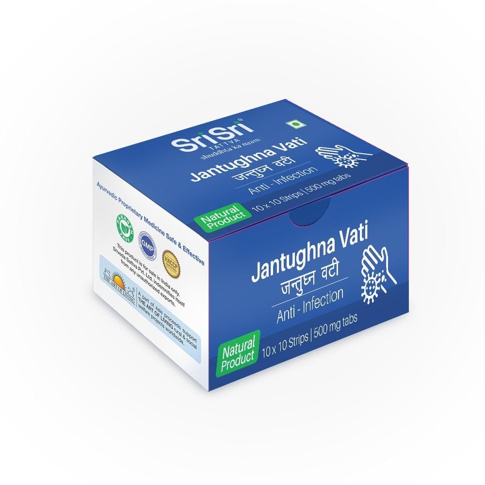 Jantughna Vati - Anthelmintic | 500 mg