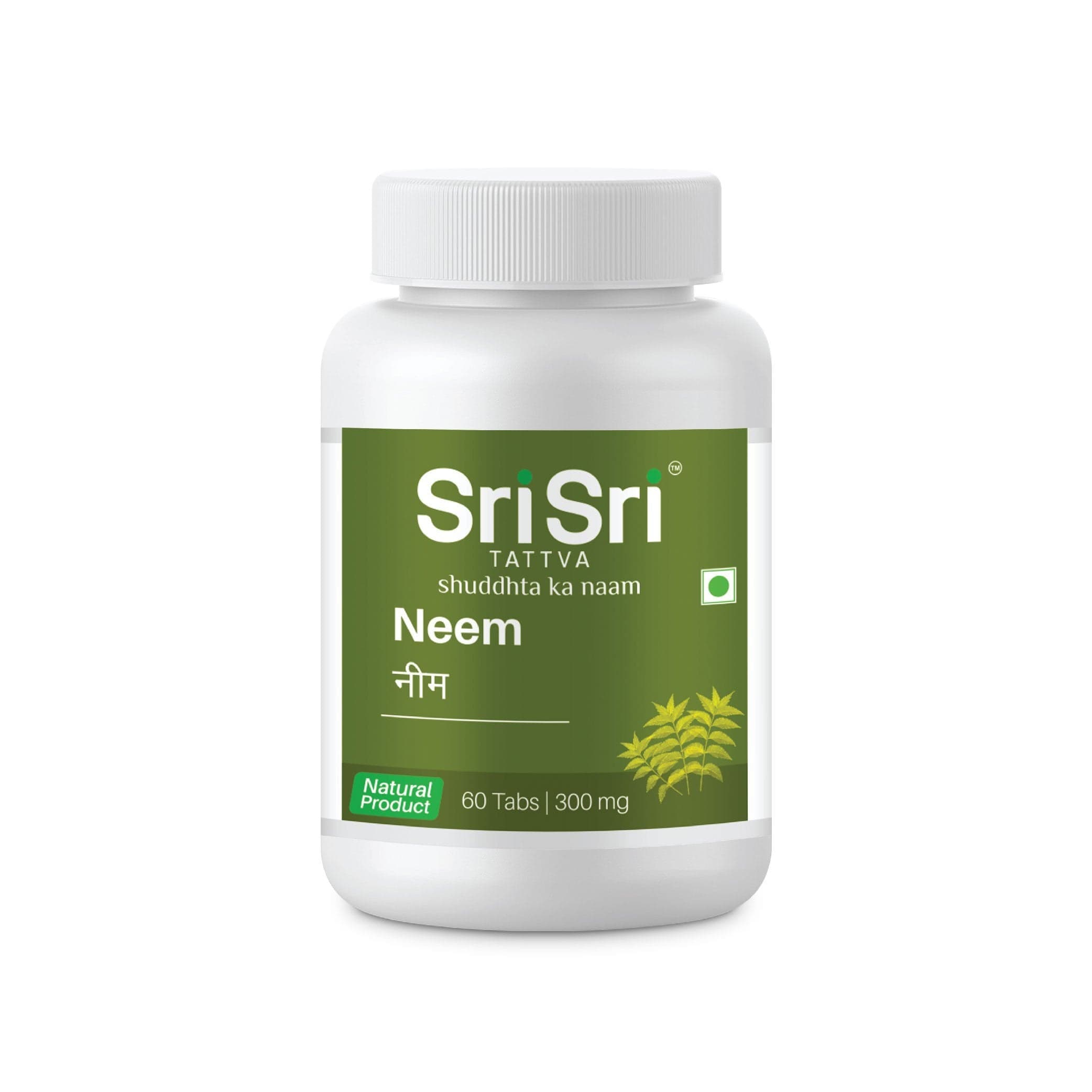 Neem Tablet - Complete Skin Care, 60 Tabs | 300 mg