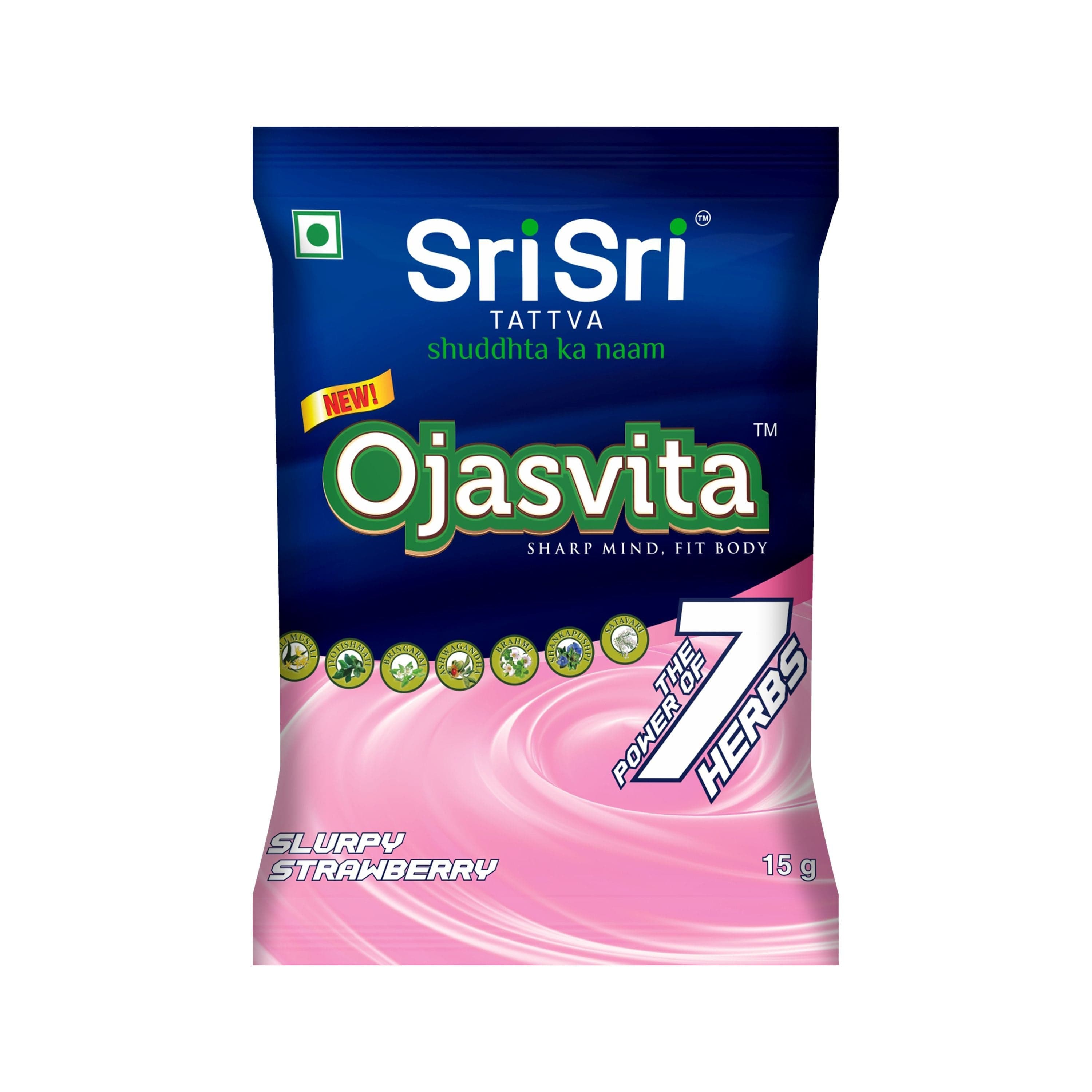 Strawberry Ojasvita  - Sharp Mind & Fit Body, 15 g