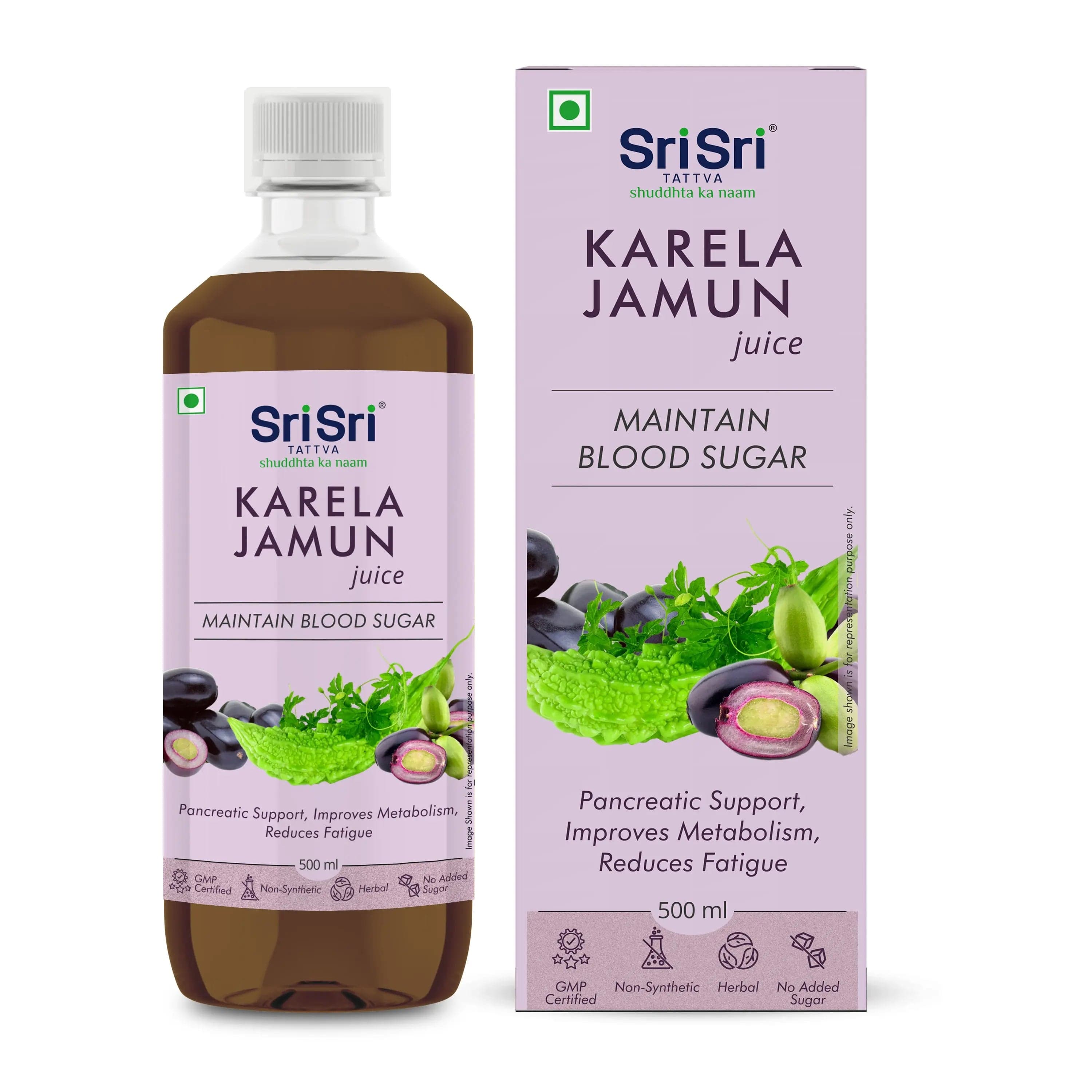Karela Jamun Juice | Supports Metabolic Balance, Energy & Overall Wellness |  500 ml