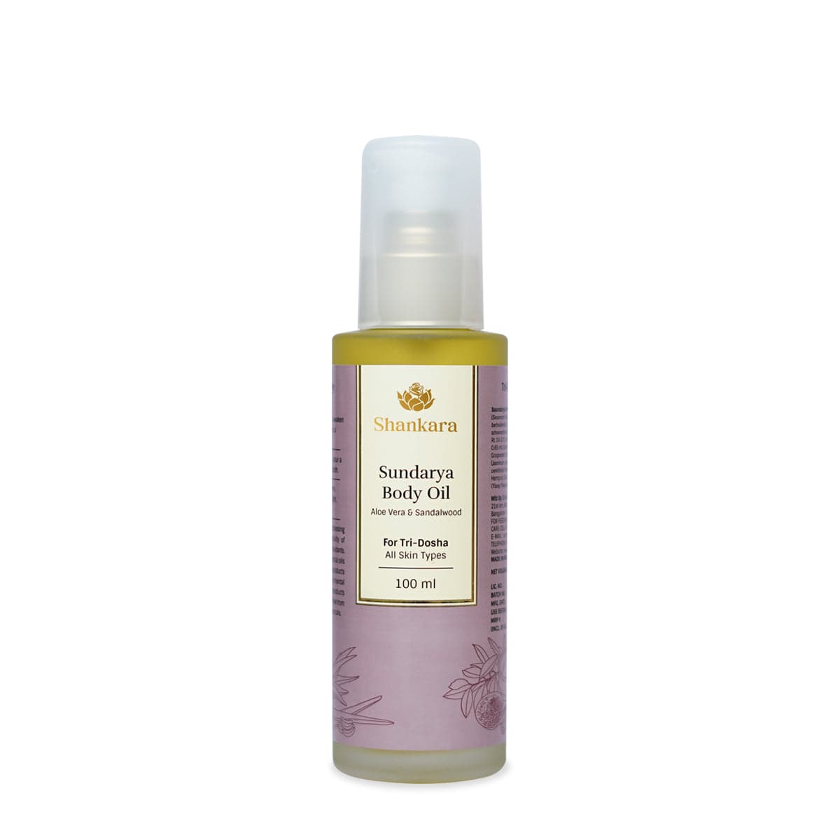 Sundarya Body Oil, by Shankara - 100 ml