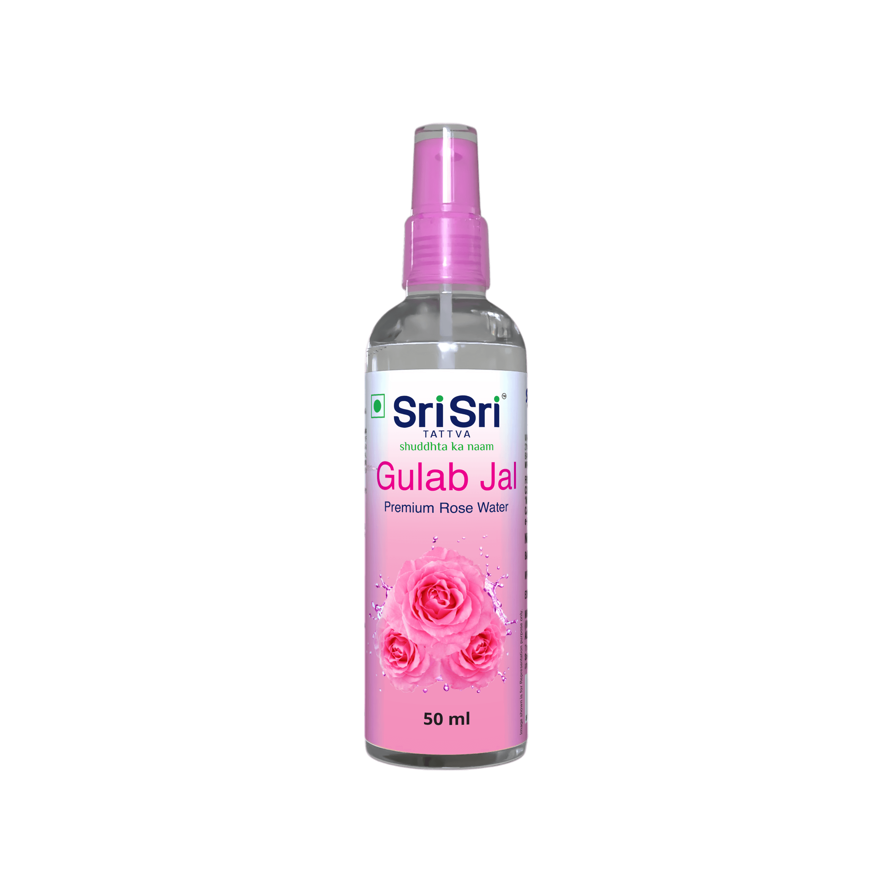 Gulab Jal - Premium Rose Water | Toner Cleanser Moisturizer | Spray Bottle | 50 ml