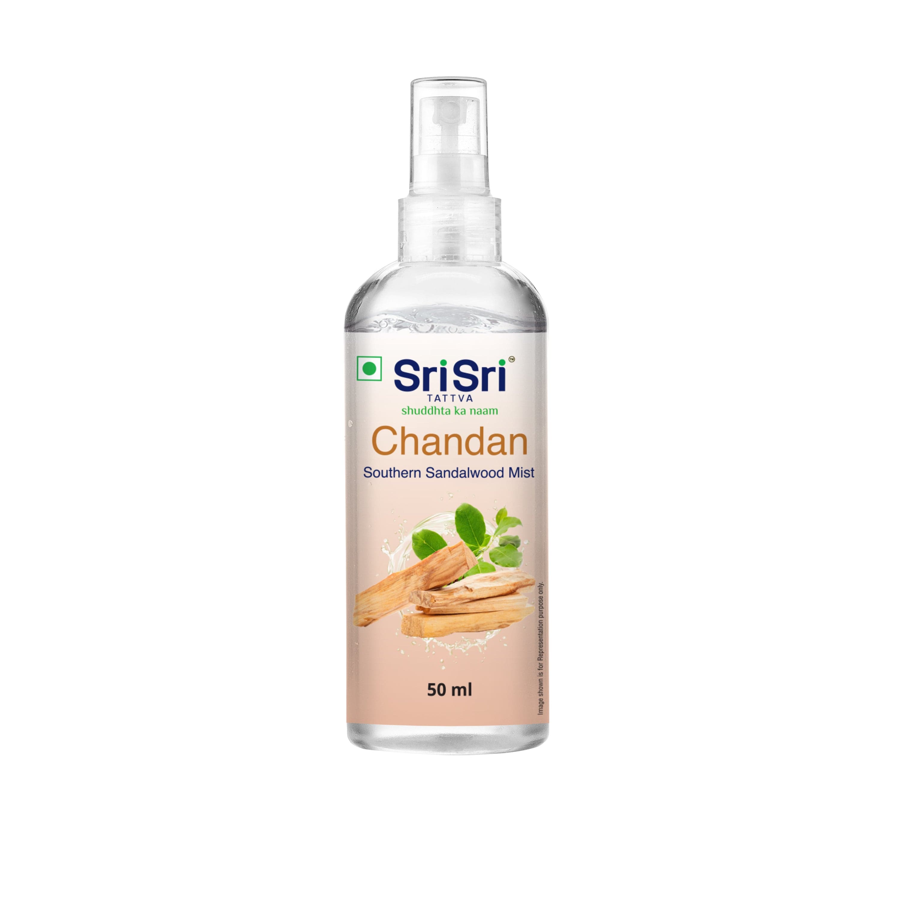 Chandan - Southern Sandalwood Mist | Keep Your Skin Calm And Refreshed | Cleanser, Moisturiser, Toner, Fragrance | Spray Bottle | 50 ml