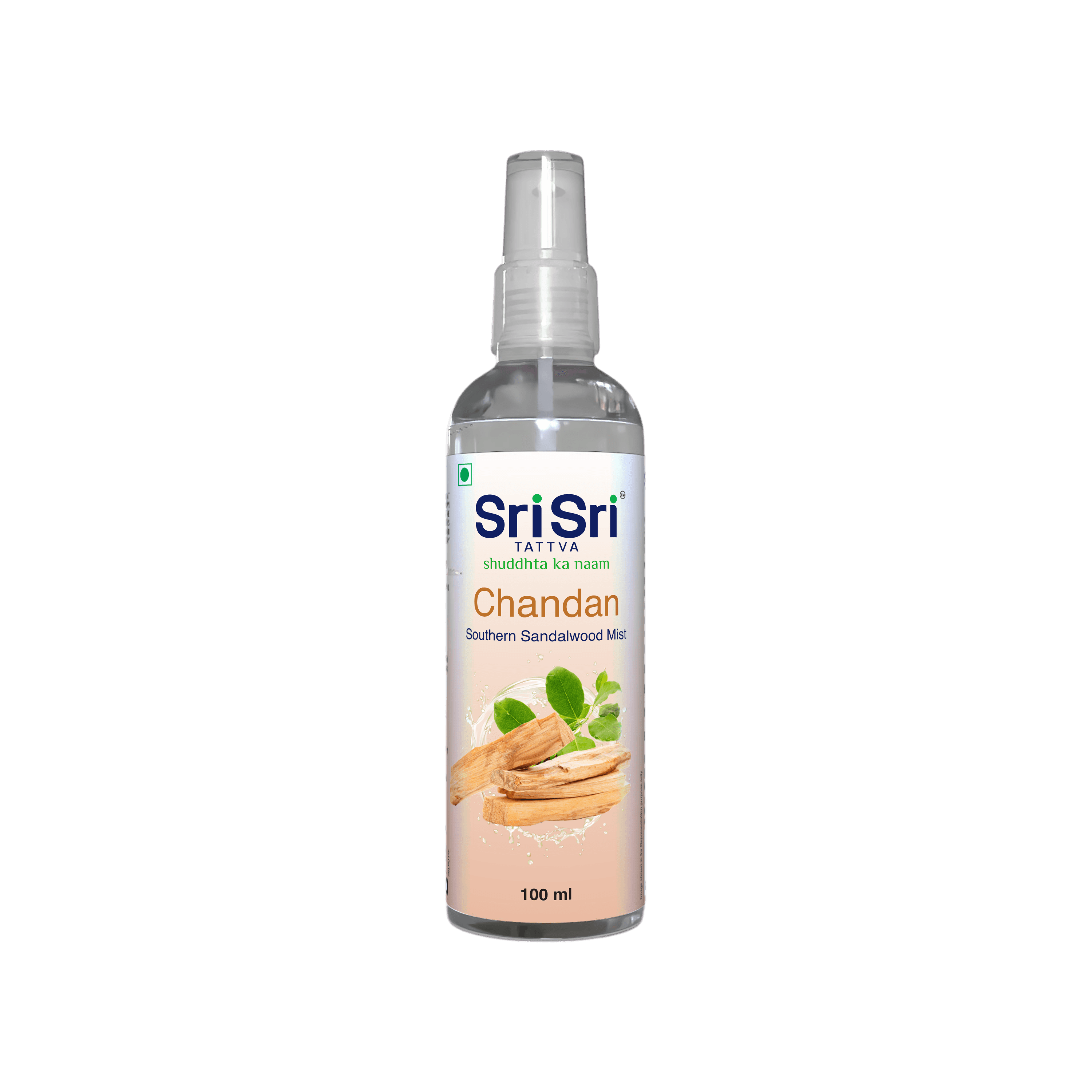 Chandan - Southern Sandalwood Mist | Keep Your Skin Calm And Refreshed | Cleanser, Moisturiser, Toner, Fragrance | Spray Bottle |  100 ml